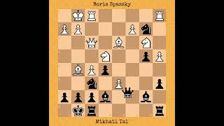 Boris Spassky vs Mikhail Tal  Candidates Final 1965 chess chessgame [upl. by Nohsyt479]