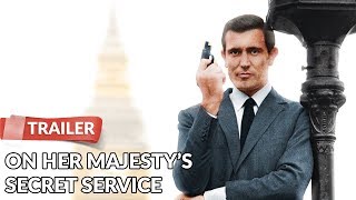 On Her Majestys Secret Service 1969 Trailer  James Bond  George Lazenby  Diana Rigg [upl. by Ness]