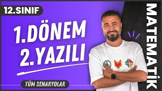 12Sınıf 1Dönem 2Yazılı Soruları  1Senaryo 2Senaryo3Senaryo  4Senaryo  Rehber Matematik [upl. by Learsi]