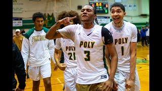 CIF Basketball Long Beach Poly vs Corona Del Mar [upl. by Brasca]