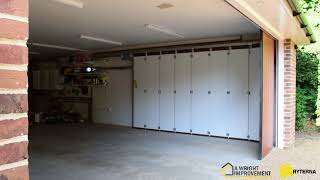 Ryterna Okoume Side Sliding Garage Door [upl. by Cinelli]