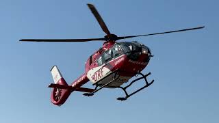 DRF Luftrettung  Landung Christoph 41  Airbus H135  DHRTC  Krankenhaus Leonberg [upl. by Laina]