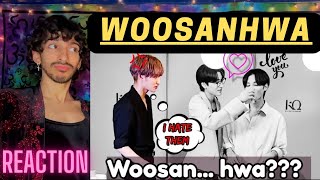 Seonghwa is secretly anti WOOSAN  REACTION [upl. by Nagam]