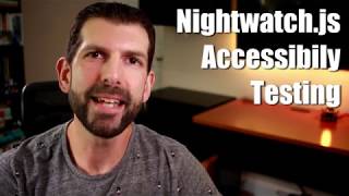 Accessibility testing using Nightwatchjs automation with Axe [upl. by Dael]