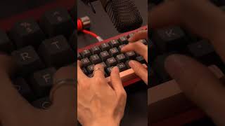 Cherry MX Black ClearTop quotNixiequot Switches keyboard mechanicalkeyboard customkeyboard keebs [upl. by Frech793]