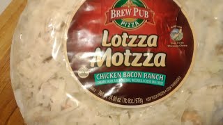 Brew Pub Pizza Lotzza Motzza Chicken Bacon Ranch [upl. by Rosemaria43]