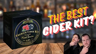 THE BEST HOMEBREW CIDER KIT  BULLDOG CIDER  MIXED BERRY  HOMEBREW EXTRACT CIDER  REVIEW [upl. by Yttam464]