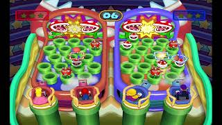 Mario Party 7 Wario amp Waluigi Loses to Peach amp Mario in Herbicidal Maniac [upl. by Brosy665]