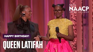 Sheryl Lee Ralph Keke Palmer amp All Our Faves Wish Our Host Queen Latifah A Very Happy Birthday [upl. by Naivat]