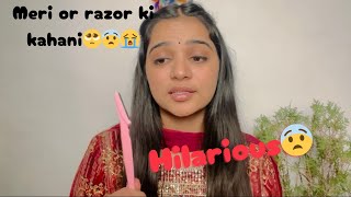 My Experience with razor😭Disadvantages of Razor😳youtube relatable razor viral viralvideo [upl. by Matthew]