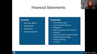 SecretaryTreasurer Training Webcast [upl. by Jacinda]