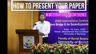 How to Present Research Paper in International Conference [upl. by Aila]