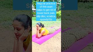 Part 1 Therapeutic Yoga for lower back pain slip disc sciatica spondylitis  Instant Pain Relief [upl. by Cerelly]