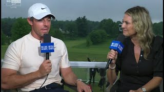 Rory McIlroy Amanda Balionis all smiles in interview after dating rumors surfaced ga4r9f [upl. by Netniuq675]