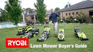 RYOBI Lawn Mower Buyers Guide [upl. by Ennairb804]