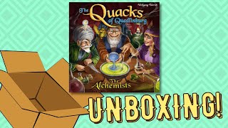 Quacks of Quedlinburg The Alchemists  Unboxing [upl. by Anana]