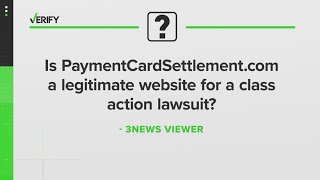 Is PaymentCardSettlementcom is a legitimate website for lawsuit settlement claims [upl. by Ochs]