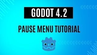 Godot 42 Pause Menu using Visual Scripting  Orchestrator Tutorial [upl. by Devlen]