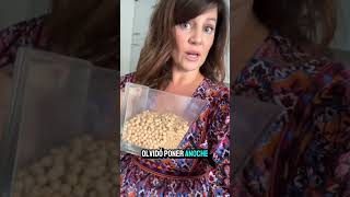 Truco por si se te ha olvidado poner los garbanzos a remojo … truco recetas [upl. by Sonny]