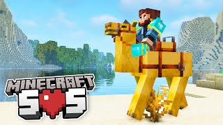 Exploring the WORLD on Minecraft SOS [upl. by Dotson755]