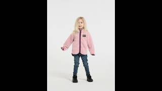 505577 308  Didriksons Gibbs Pile Jacket Dusty Pink [upl. by Geraint]