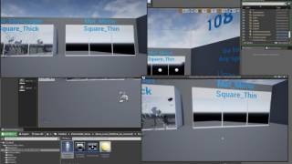 Destructible Glass Replication UE4 [upl. by Seaden]