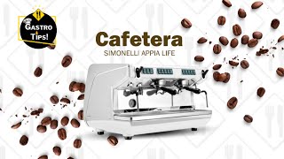 Cafetera Simonelli Appia Life de 2 grupos [upl. by Okia]