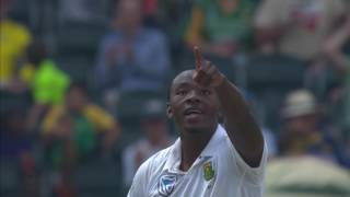 South Africa vs Sri Lanka  3rd Test  Day 3 Dimuth Karunaratne Wicket [upl. by Jonas]