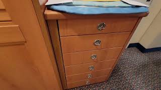 Disney Cruise Line Magic Oceanview 9C Stateroom 2640 Tour [upl. by Artnoed]