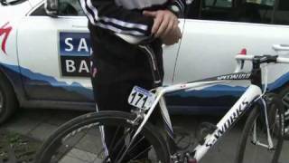 2010 Tour of Flanders  Tarmac SL3 Bike Check [upl. by Melisandra]