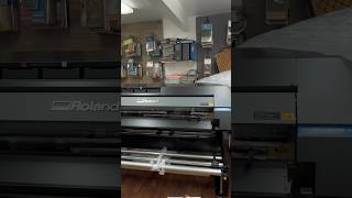 My New Roland VG3540 10k A Month printshop printing [upl. by Tavis]