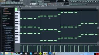 FL Studio 10 Tutorial How to make a Swedish House Melody [upl. by Loutitia288]