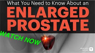 Enlarged Prostate  Signs of an Enlarged Prostate [upl. by Otrebogir338]