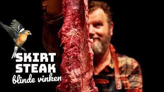 Gevulde BLINDE VINK bakken met skirt steak op de BBQ [upl. by Onitnevuj]