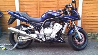 ★ YAMAHA FZS 1000 FAZER BEOWULF EXHAUST REVIEW ★ [upl. by Ainigriv]