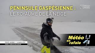 Les hivers féroces de la Gaspésie  Météo en rafale [upl. by Christianna]