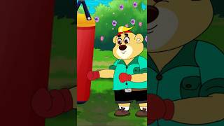 Ek Mota Bhalu  MoozyTunes ekmotahathi bhalu bear teddybear animals funny hindirhymes kids [upl. by Rosemonde]