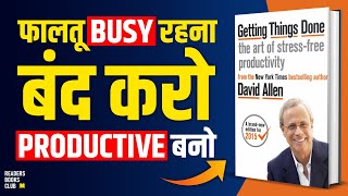 Getting Things Done by David Allen Audiobook  Book Summary in Hindi [upl. by Erdreid335]