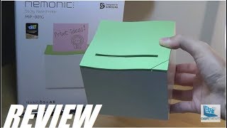 REVIEW Mangoslab Nemonic  Smart Sticky Note Printer Thermal Inkless Printer [upl. by Allemat]