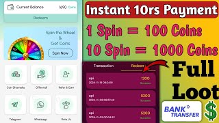 Instant 10rs Payment  New PayPal earning app of 2024  Best PayPal earning app in of today [upl. by Chaddie]