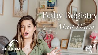 Baby Registry MustHaves Everything You Need to Prepare [upl. by Hultin]