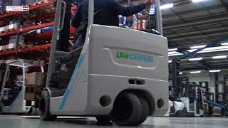 Heftrucktest UnicarriersTX3 18L [upl. by Camille]