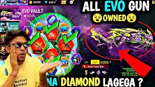 🥵EVO M10 Kitne diamond me niklega💯🔥1 Spin trickALL EVO GUN OWENED😵Free Fire New Event🤯 [upl. by Chiaki]