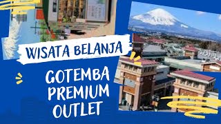 GOTEMBA PREMIUM OUTLET SURGANYA BELANJA BARANG BRANDED DI JEPANG  VLOG TRAVELING JEPANG PART 8 [upl. by Engud]