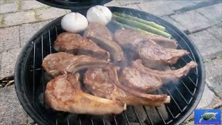 BBQ LAMB CUTLETS 🤣🍺🍻 australialamb sydney [upl. by Enirbas]