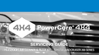 How to Service Donaldson PowerCore® 4x4 XLC200K Air Cleaner amp Filter Kit [upl. by Yasnil39]