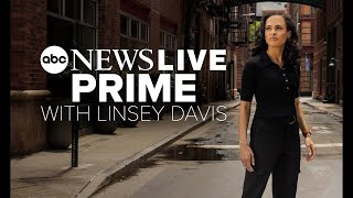 ABC News Live Prime Harris speech in DC Trump on racist MSG rally jokes Polling place closures [upl. by Pagas]