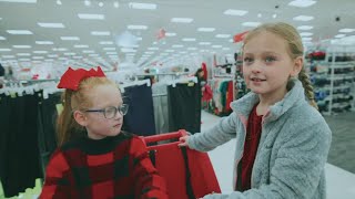 Busby Annual Christmas Sister Shopping Vlog [upl. by Jilli108]