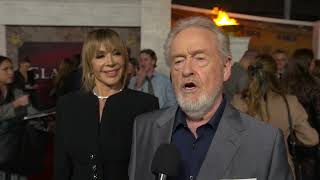 Gladiator II Los Angeles Premiere  itw Ridley Scott Official video [upl. by Evvie]