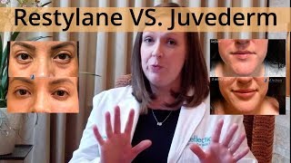 Restylane vs Juvederm The Top 2 Fillers Compared Which one is right for you [upl. by Appledorf103]